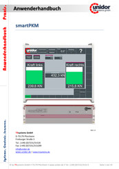 unidor TRsystems smartPKM Anwenderhandbuch