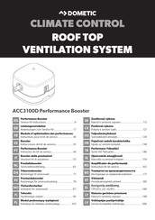 Dometic ACC3100D Anweisungen
