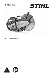 Stihl TS 480i Gebrauchsanleitung