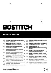 Bostitch PS17-E Sicherheits- Und Bedienungsanleitung