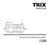 Trix Köf II Bedienungsanleitung