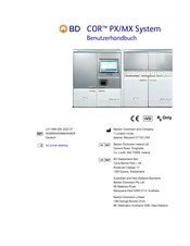 BD COR PX System Benutzerhandbuch