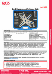 BGS technic 8286 Bedienungsanleitung