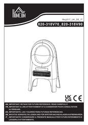 HOMCOM 820-318V70 Bedienungsanleitung