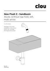 Clou New Flush 3 CL/03.13432 Montageanweisungen