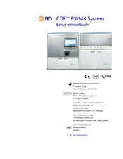 BD COR MX System Benutzerhandbuch
