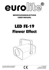 EuroLite LED FE-19 Bedienungsanleitung
