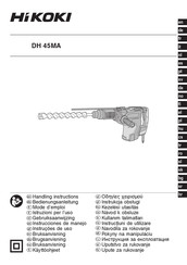 Hikoki DH 45MA Bedienungsanleitung