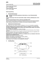 Jung Mini Standard Bedienungsanleitung