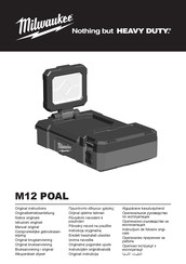 Milwaukee M12 POAL Originalbetriebsanleitung