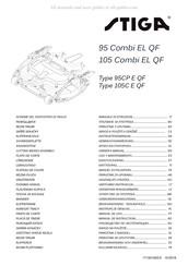 Stiga 105C E QF Gebrauchsanweisung