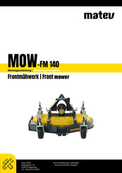 matev MOW-FM 140 Montageanleitung
