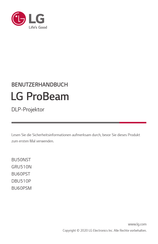 LG ProBeam BU60PSM Benutzerhandbuch