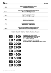omi ED 6600 Bedienerhandbuch