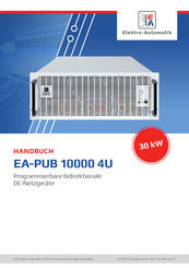 Elektro-Automatik EA-PUB 10000 4U Handbuch