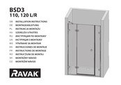RAVAK BSD3 120 L Montageanleitung