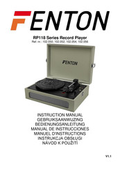 Fenton RP118E Bedienungsanleitung
