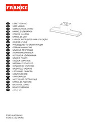 Franke FSAS A90 BK/XS Gebrauchsanleitung