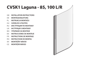 RAVAK CVSK1 Laguna-100 R Montageanleitung