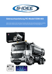 RC Factory S-IDEE E590-003 Gebrauchsanleitung