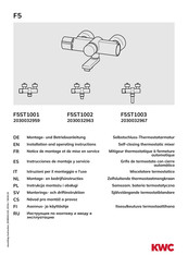 KWC 2030032959 Montage- Und Betriebsanleitung