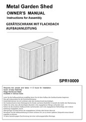 Floraworld SPR10009 Benutzerhandbuch