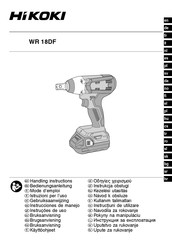 HIKOKI WR 18DF Bedienungsanleitung