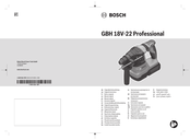 Bosch GBH 18V-22 Professional Originalbetriebsanleitung