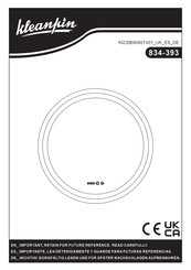 Kleankin 834-393 Bedienungsanleitung