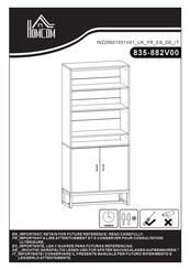 HOMCOM 835-882V00 Montageanleitung