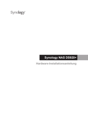 Synology DS920+ Hardware-Installationsanleitung