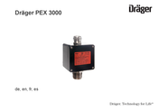 Dräger PEX 3000 Bedienungsanleitung