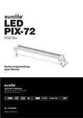 EuroLite LED PIX-72 Bedienungsanleitung