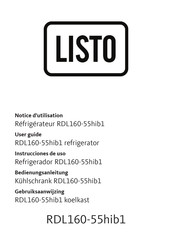 Listo RDL160-55hib1 Bedienungsanleitung