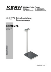 KERN MPL 200K-1P Betriebsanleitung