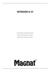 Magnat INTERIOR IC 51 Bedienungsanleitung
