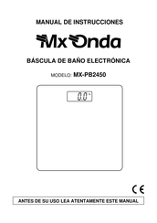 Mx Onda MX-PB2450 Bedienungsanleitung