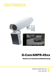 Geutebruck G-Cam/ANPR-49-Serie Bedienungsanleitung