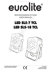 EuroLite LED SLS-7 TCL Bedienungsanleitung