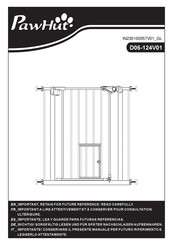 PawHut D06-124V01 Bedienungsanleitung