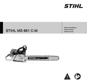 Stihl MS 661 C-M Gebrauchsanleitung