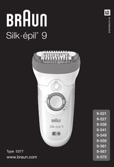 Braun Silk epil 9 9-538 Bedienungsanleitung