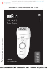 Braun Silk-epil 5 5580 Bedienungsanleitung