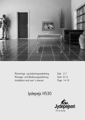 Jydepejsen H530 Montage- Und Bedienungsanleitung