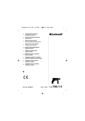 EINHELL TH-ID 720/1 E Originalbetriebsanleitung