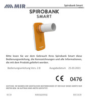 MIR Spirobank Smart Bedienungsanleitung