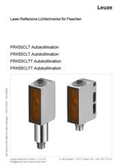 Leuze electronic PRK55CLTT Bedienungsanleitung