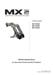 MX TX425 Bedienungsanleitung