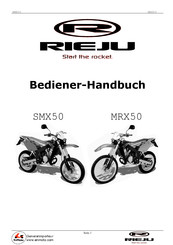 RIEJU MRX50 Bedienerhandbuch