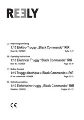 Reely Black Commando Bedienungsanleitung